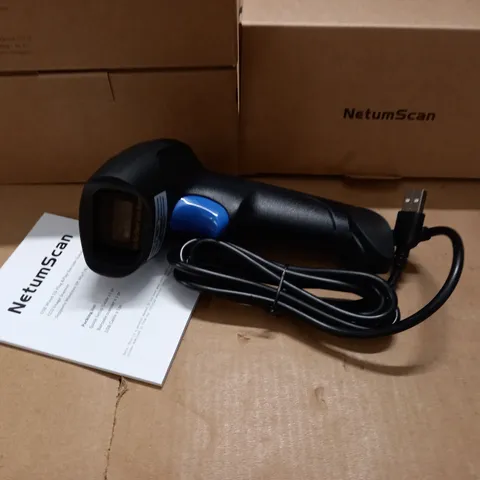 LOT OF 3 NETUMSCAN USB 1D BARCODE SCANNERS