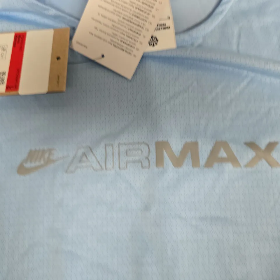 NIKE AIR MAX T-SHIRT – LIGHT BLUE - LARGE