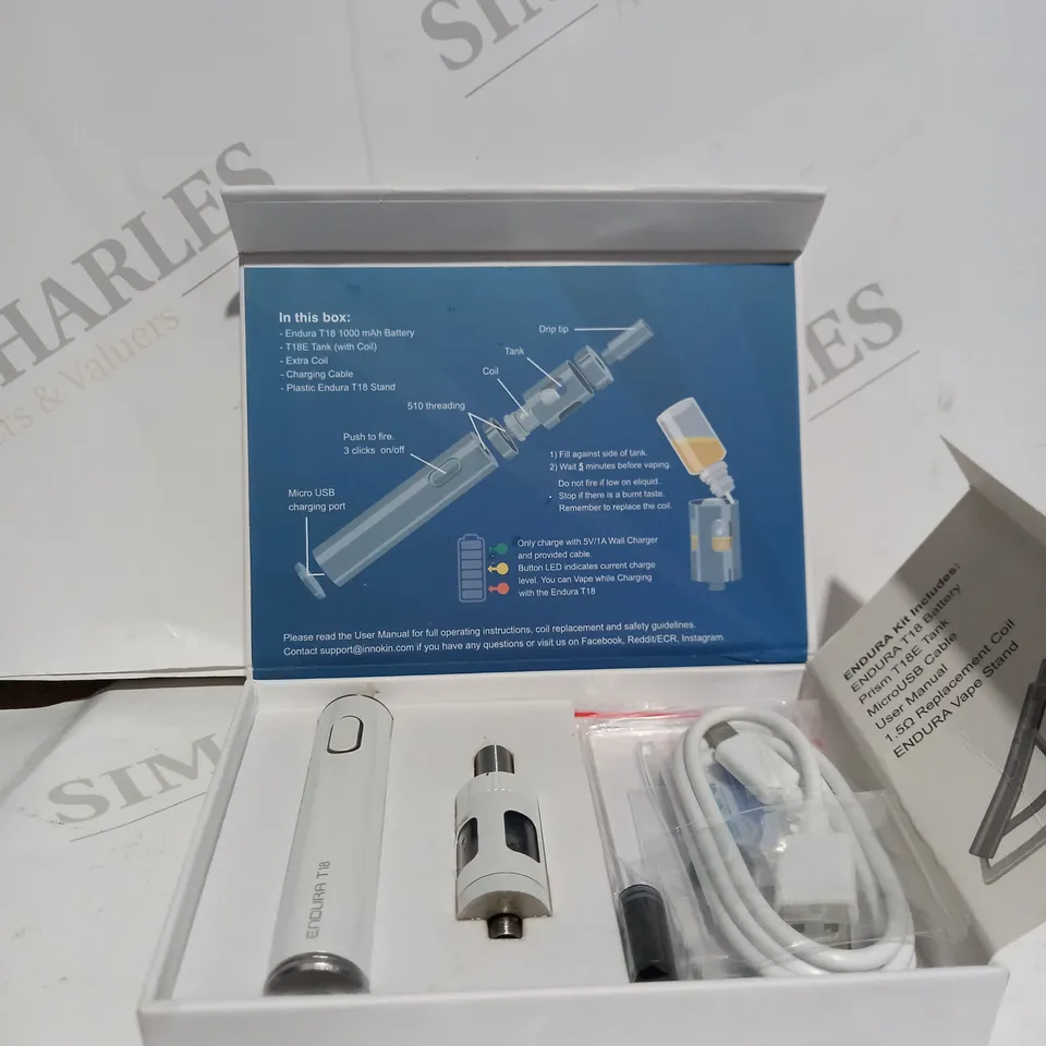 INNOKIN ENDURA T18E COMPLETE VAPING SYSTEM 