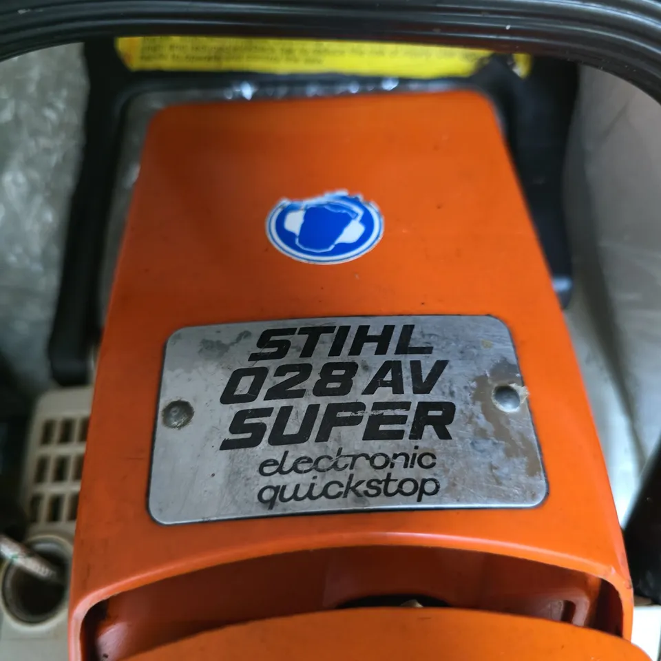 STIHL 028 AV SUPER CHAINSAW – ELECTRONIC QUICKSTOP (BOXED)