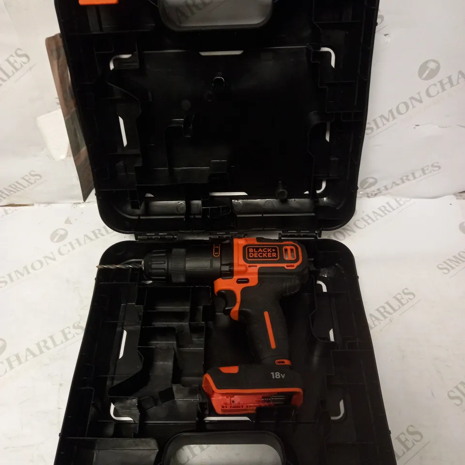 BLACK & DECKER BCD700S CORDLESS SCREWDRIVER 