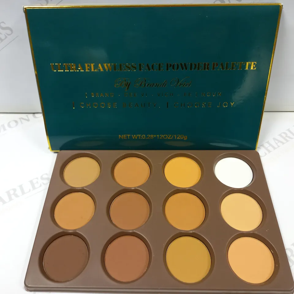 LOT OF 5 BRANDI VVICI ITEMS TO INCLUDE FLAWLESS FACE PALETTE, ULTRA FLAWLESS FACE PALETTE, GROWIN` N GLOWIN` HIGHLIGHTER PALETTE, SO ESSENTIAL BLUSH PALETTE AND SETTING SPRAY (80ML)