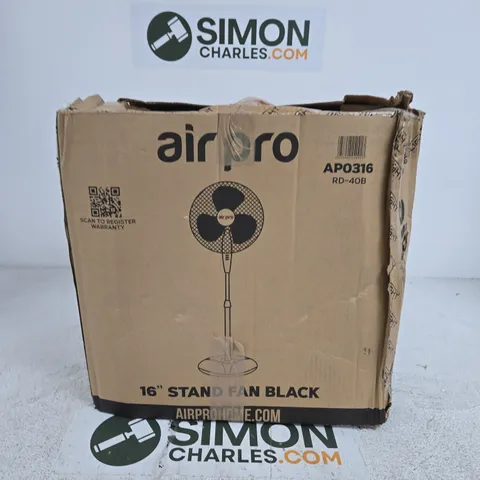 AIR PRO 16IN STAND FAN 