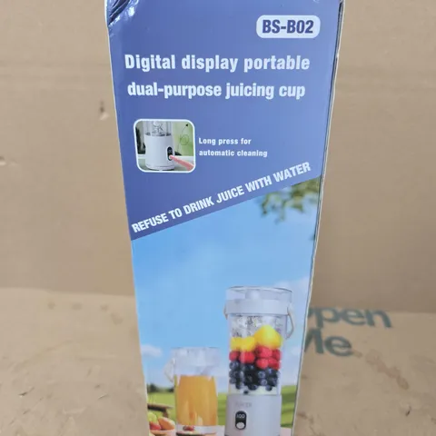 BS-B02 DIGITAL DISPLAY PORTABLE JUICING CUP