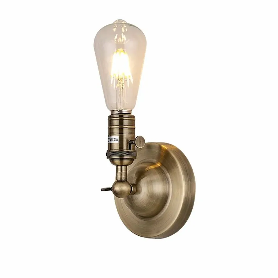 YARMOUTH 1 LIGHT ARMED SCONCE FIXTURE 