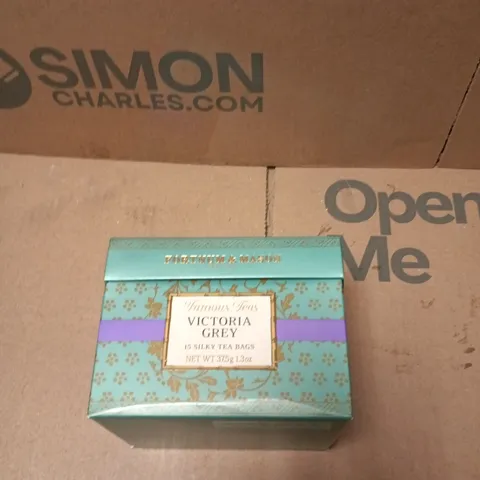 FORTNUM & MASON FAMOUS TEAS VICTORIA GREY – 15 SILK TEA BAGS (NET WT 37.5G)