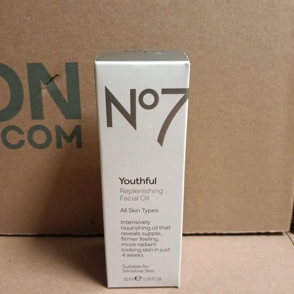 NO7 YOUTHFUL REPLENISHING OIL (30ML)
