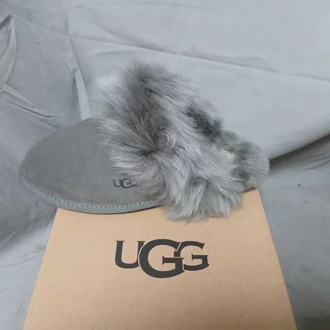 UGG CHARCOAL SCUFF SIS 3 SLIPPERS SIZE 3