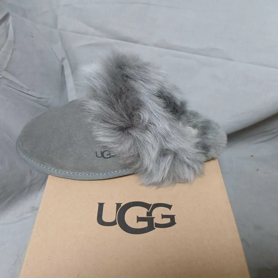 UGG CHARCOAL SCUFF SIS 3 SLIPPERS SIZE 3