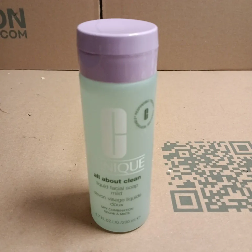 CLINIQUE ALL ABOUT CLEAN LIQUID FACIAL SOAP 200ML