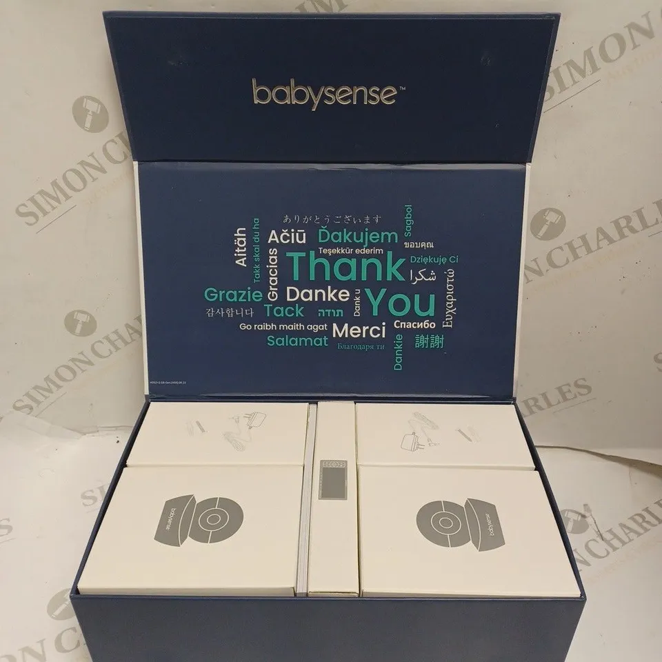 BOXED BABYSENSE HD S2 SPLIT SCREEN BABY MONITOR.
