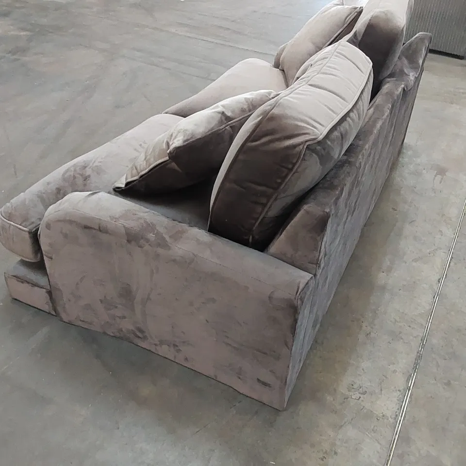 DESIGNER FABIOLA 3 SEATER UPHOLSTERED SOFA