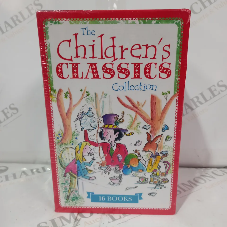 SEALED THE CHILDRENS CLASSICS COLLECTION OF BOOKS - 16 BOOKS INCLUDING OLIVER TWIST, JUNGLE BOOK AND THE SECRET GARDEN