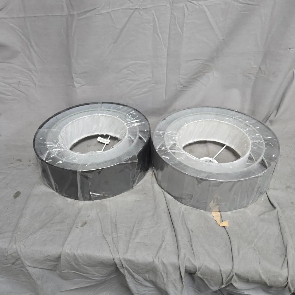 3 TIER FABRIC LAMP SHADES BOXED