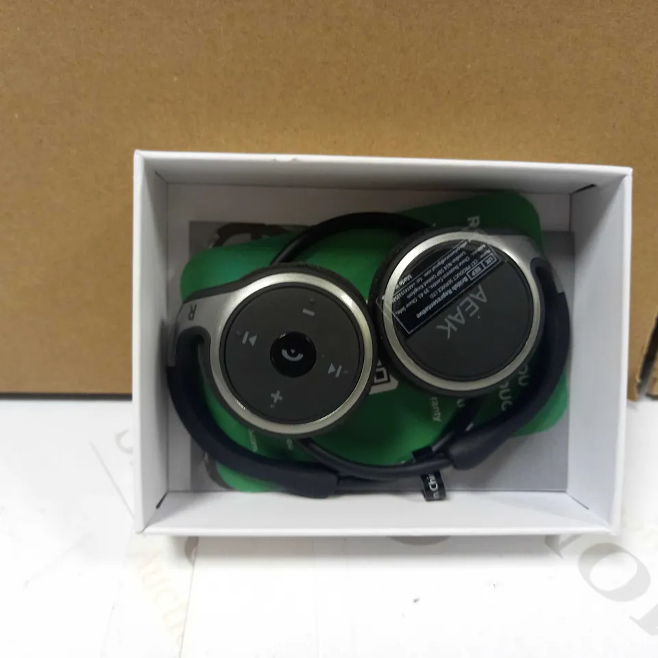 AEAK MARATHON HEADPHONES - BLACK 