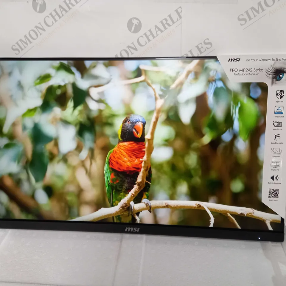 BOXED MSI PRO MP242 MONITOR- COLLECTION ONLY