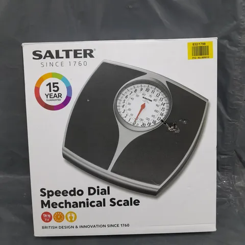 BOXED SALTER SPEEDO DIAL MECHANICAL SCALE 