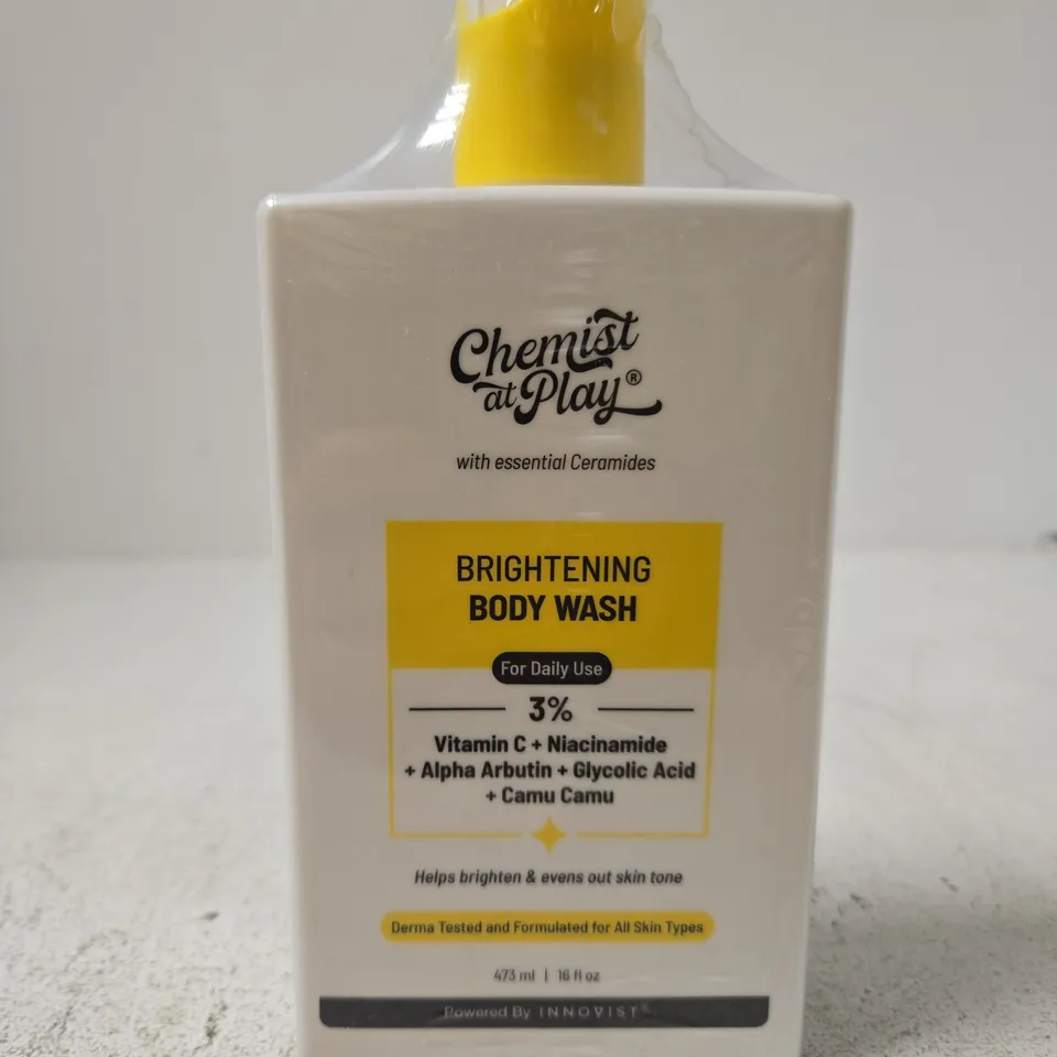 CHEMIST AT PLAY BRIGHTENING BODY WASH – 473 ML
