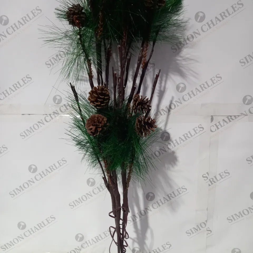 BOXED HOME REFLECTIONS PRE-LIT PINE BRANCH 