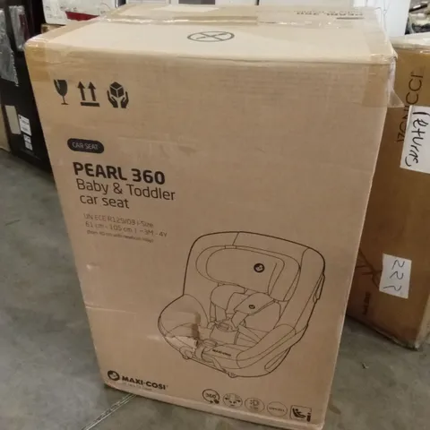 BOXED MAXI-COSI PEARL 360 BABY & TODDLER CAR SEAT 