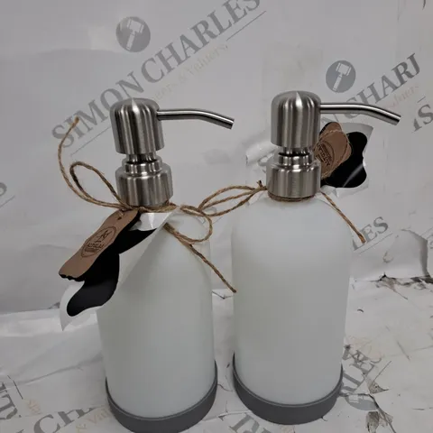 ALTGLAS REFILLABLE GLASS SOAP DISPENSER