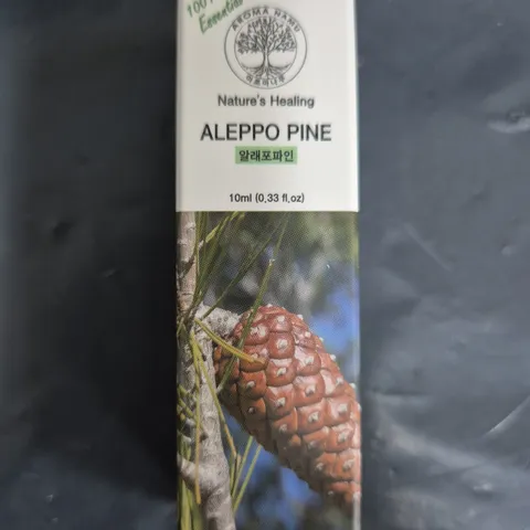 BOX OF APPROXIMATELY 50 NATURE'S HEALING ESSENTIAL OIL - ALEPPO PINE (10ML)
