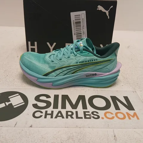 PUMA DEVIATE NITRO 4 HYROX WNS β INTENSE MINT-LAVENDER, UK 6