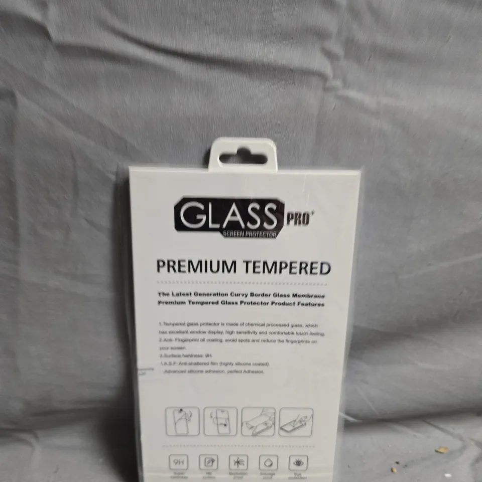 BOX OF APPROXIMATELY 50 GLASS PRO+ PREMIUM TEMPERED GLASS SCREEN PROTECTOR 