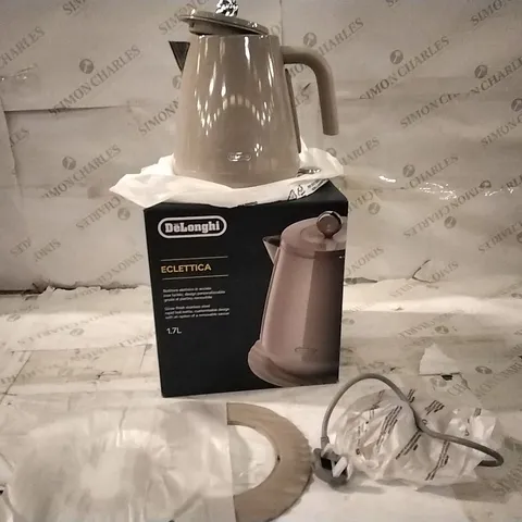 BOXED DELONGHI ECLETTICA 1.7L KETTLE 
