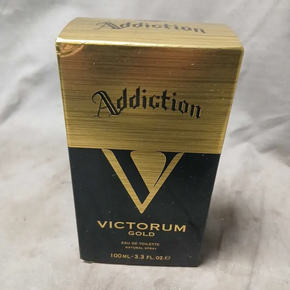 BOXED ADDICTION VICTORUM GOLD EAU DE TOILETTE 100ML