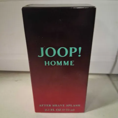 BOXED JOOP! HOMME AFTERSHAVE SPLASH 75ML