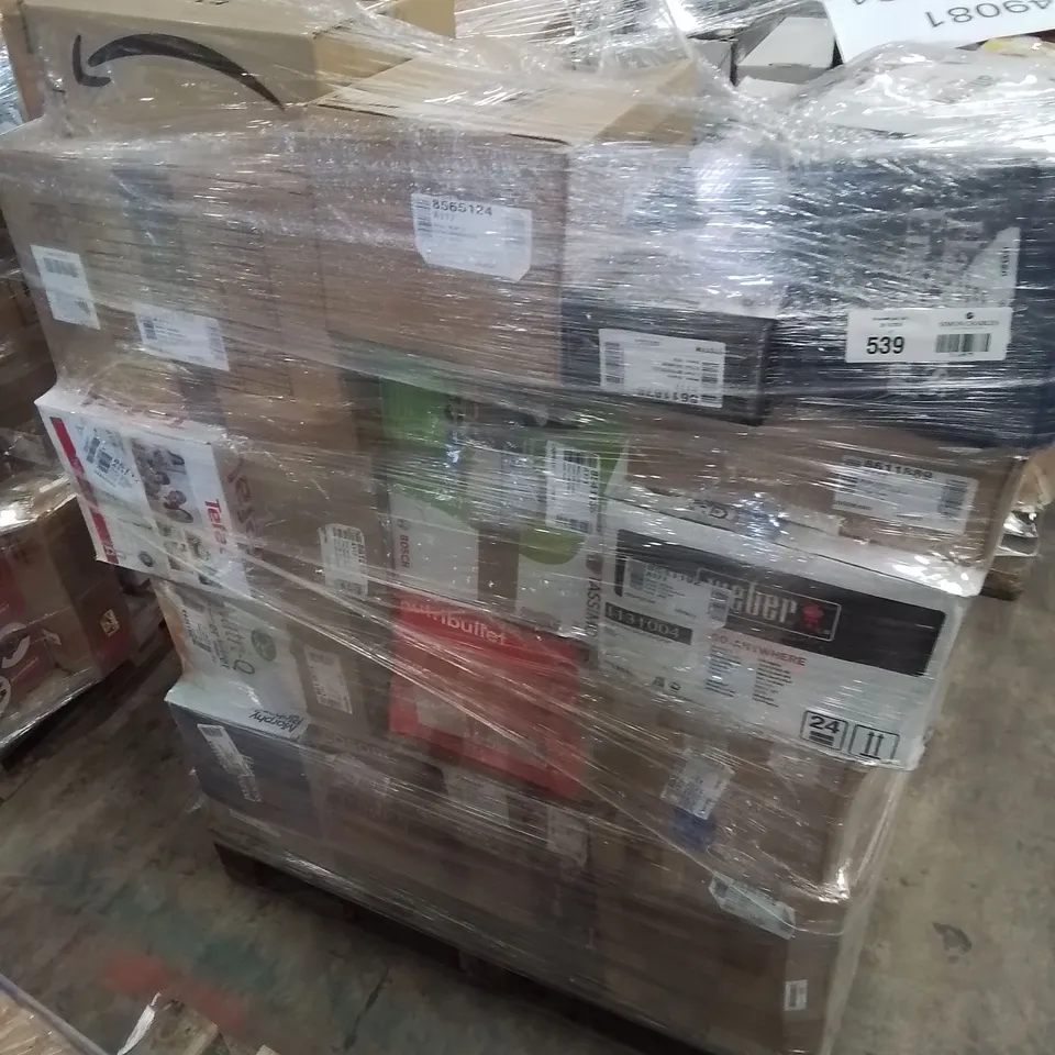 PALLET OF APPROXIMATELY 58 UNPROCESSED RAW RETURN HOUSEHOLD AND ELECTRICAL GOODS TO INCLUDE;