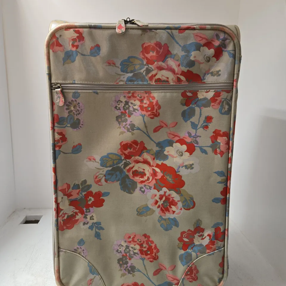 FLORAL TRAVEL SUITCASE / LUGGAGE