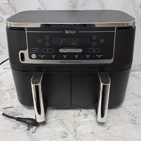 BOXED NINJA FOODI MAX 9.5L DUAL ZONE AIRFRYER AF451UK