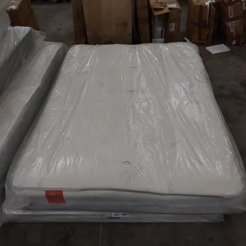 QUALITY BAGGED SAREER MEMORY COIL 4'6" MATTRESS