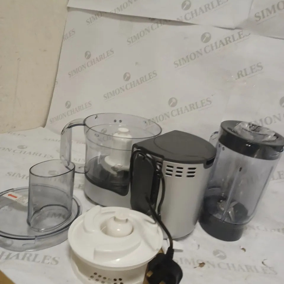 KENWOOD COMPACT FOOD PROCESSOR - SILVER AND GREY