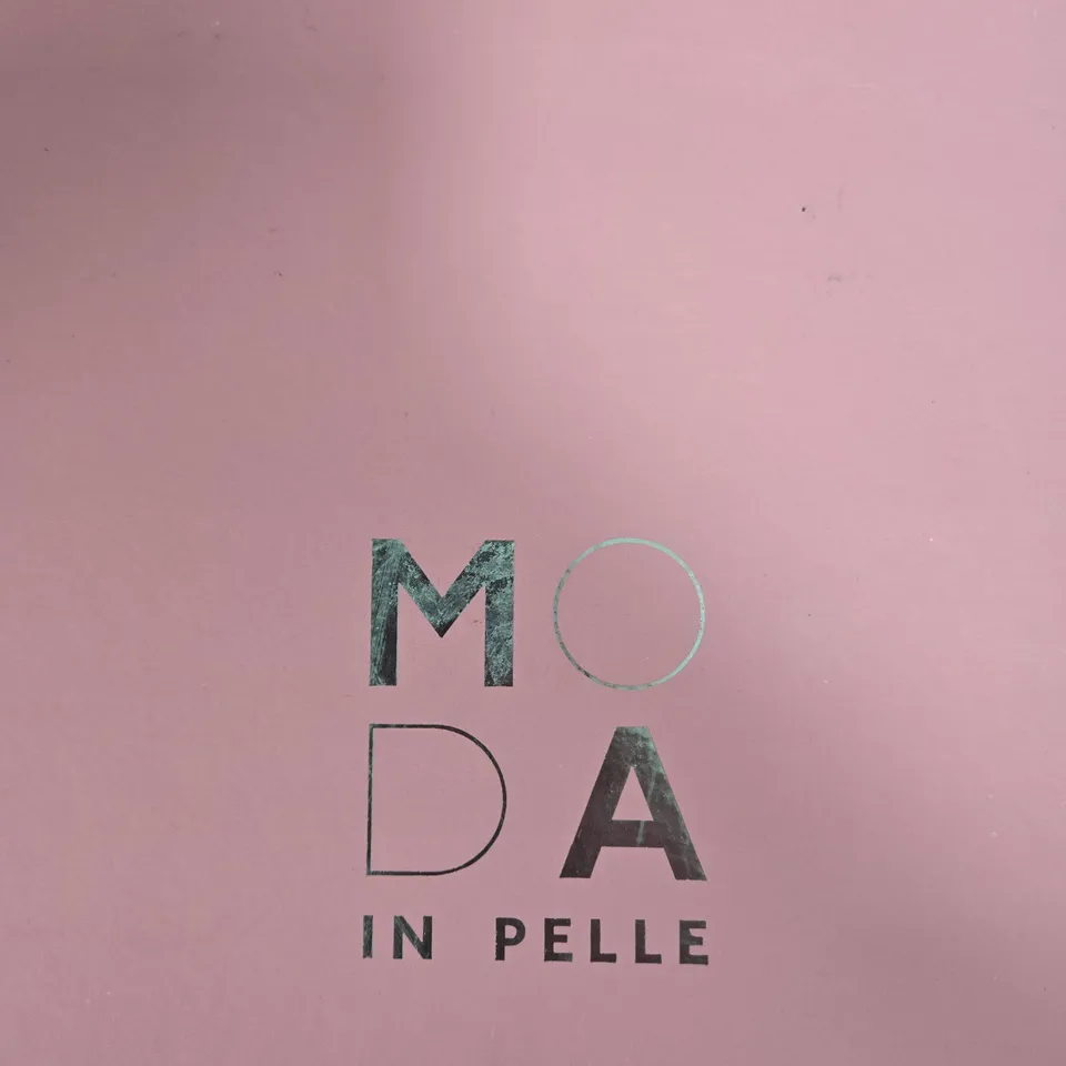 MODA IN PELLE BLACK LEATHER ANKLE BOOTS – WOMEN'S UK 7