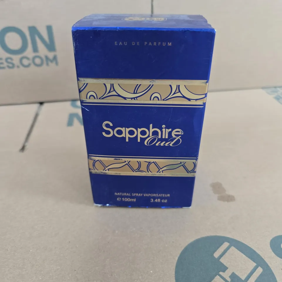 TOTE OF APPROXIMATELY 14 ASSORTED BEAUTY ITEMS TO INCLUDE: SAPPHIRE OUD EAU DU PARFUM