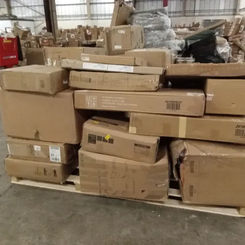 PALLET OF ASSORTED FURNITURE AND HOUSEHOLD GOODS AND PRODUCTS 