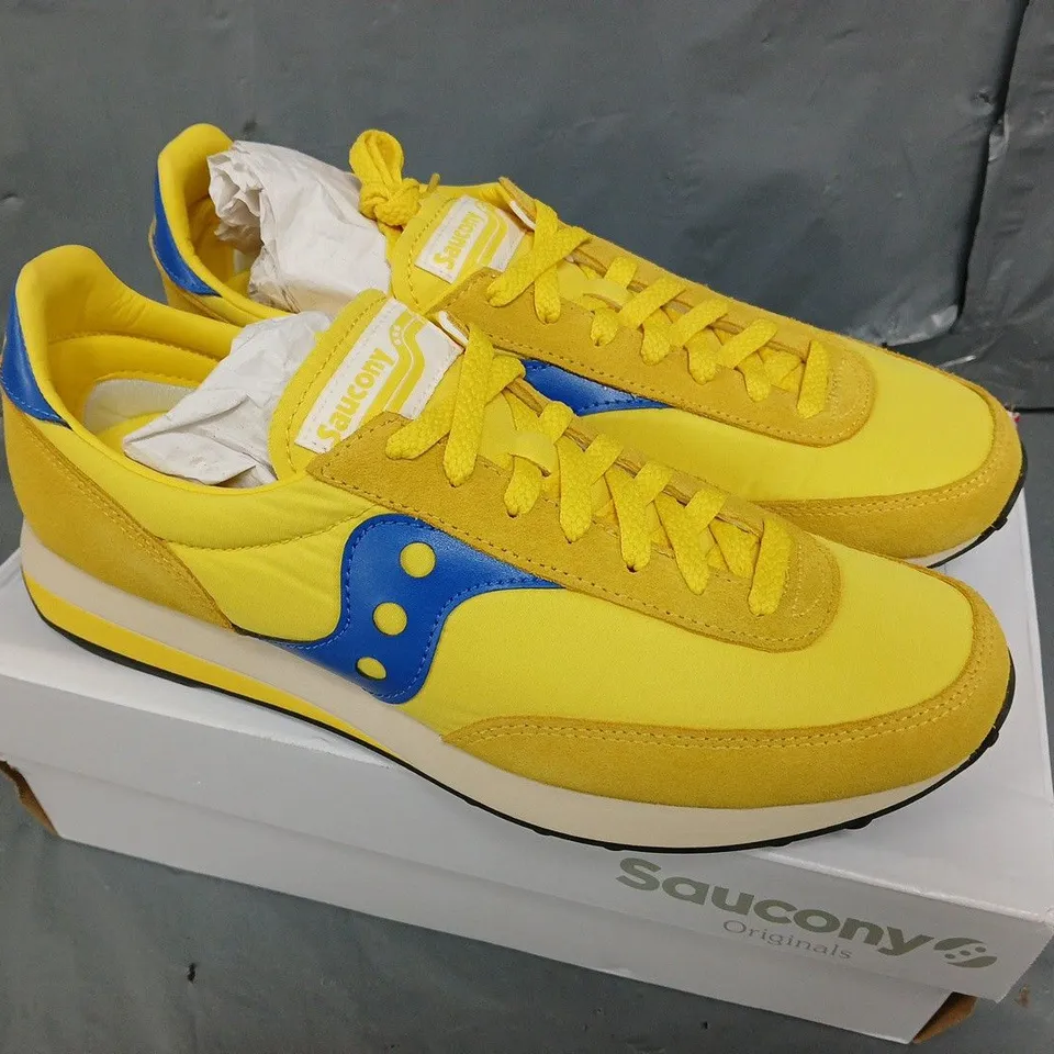 SAUCONY TRAINER 80 IN YELLOW SIZE 9 