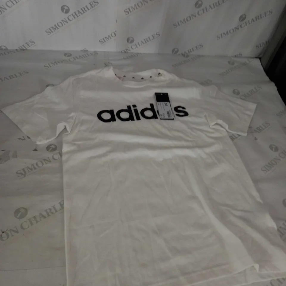 ADIDAS WHITE T-SHIRT SIZE 13-14