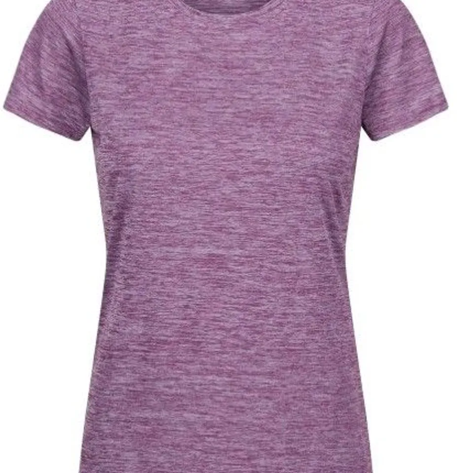 REGATTA WOMEN'S FINGAL EDITION T-SHIRT SUNSET PURPLE SIZE 10