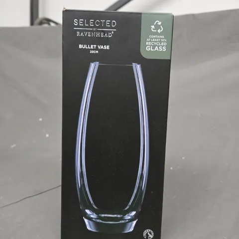 BOXED BULLET VASE