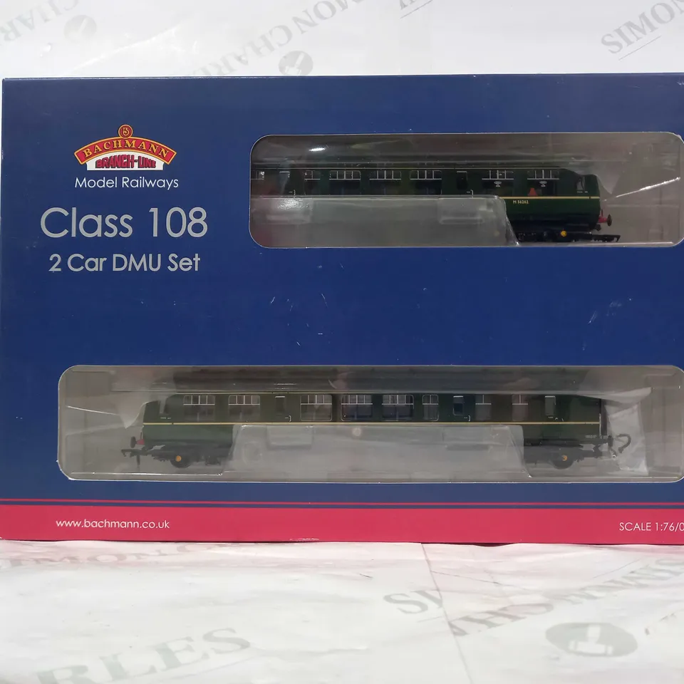 BACHMANN BRANCH-LINE MODEL RAILWAYS 1:76/00 SCALE CLASS 108 2 CAR DMU SET
