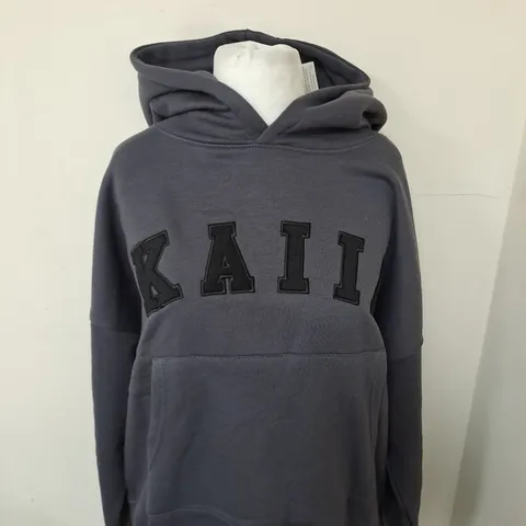 KAIIA SLOGAN OVERSIZED HOODIE SIZE 12
