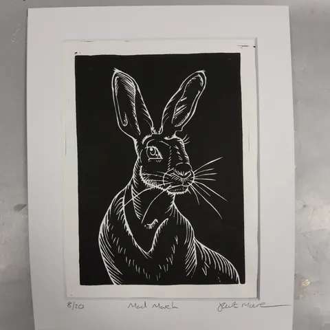 'MAD MARCH' BY KURT MOORE SIGNED PRINT #8/20