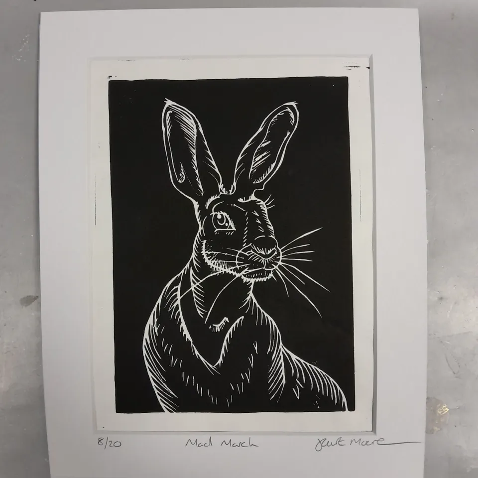 'MAD MARCH' BY KURT MOORE SIGNED PRINT #8/20 