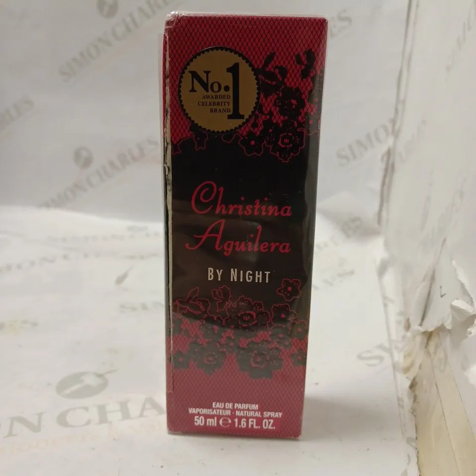 BOXED AND SEALED CHRISTINA AGUILERA BY NIGHT EAU DE PARFUM 50ML