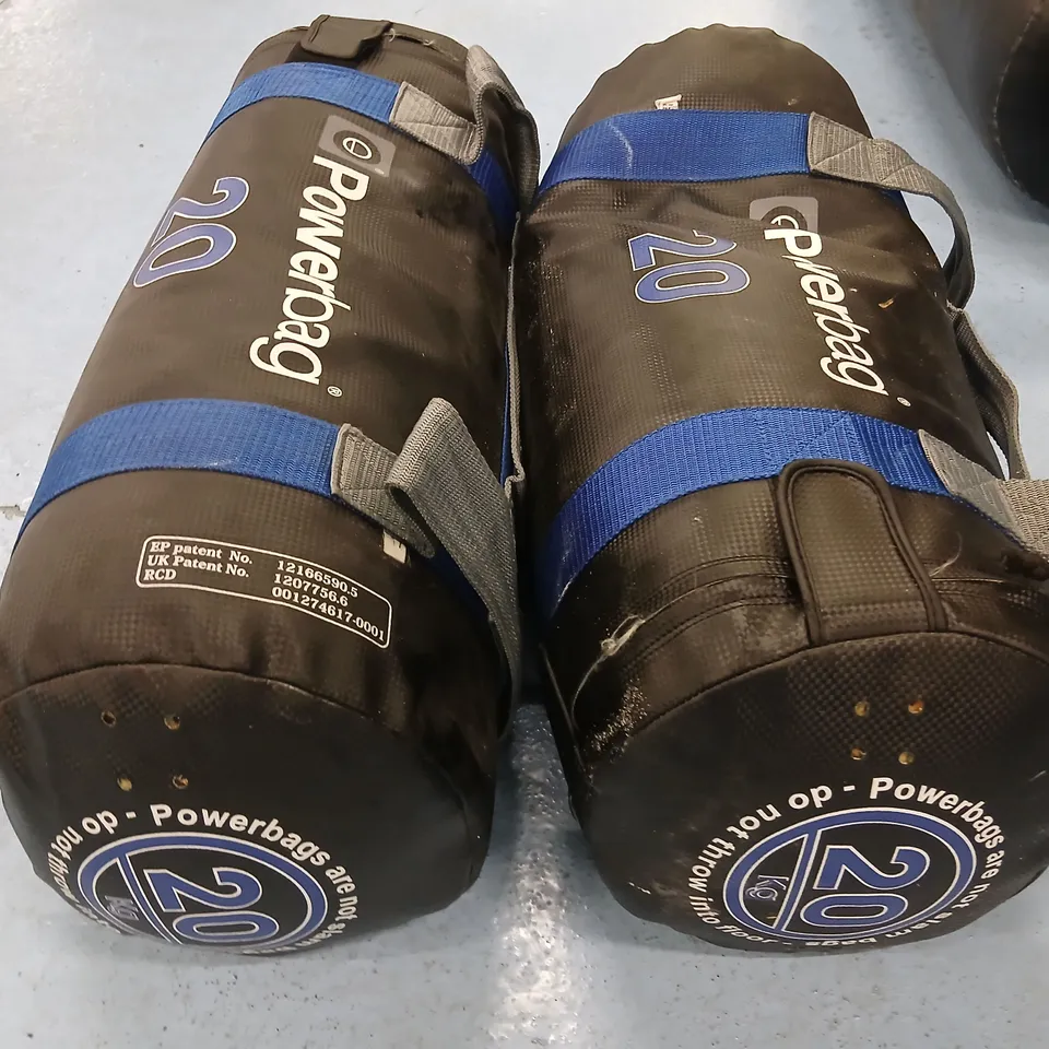 POWERBAG 20 WEIGHTED BAGS – SET OF 2