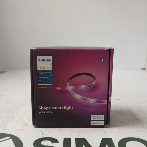 PHILIPS HUE SHAPE SMART LIGHT STRIP – WHITE & COLOUR AMBIENCE, 2M